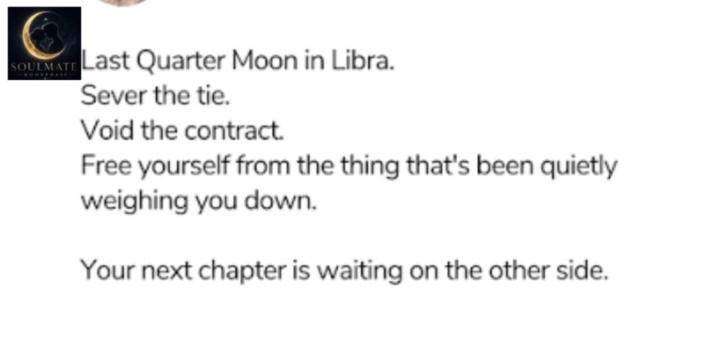 Last Quarter Moon and Libra Compatibility