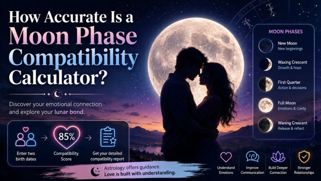 Moon Phase Compatibility Calculator